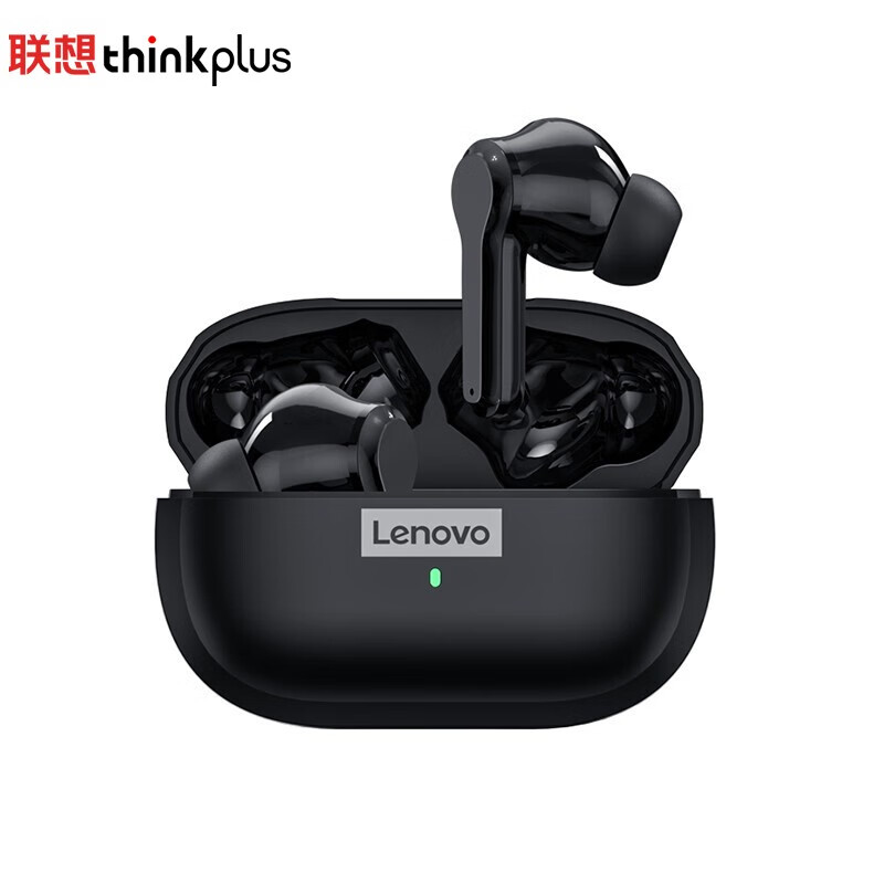 联想（Lenovo） 入耳式无线蓝牙耳机 LP1S 陶瓷黑 单位：副
