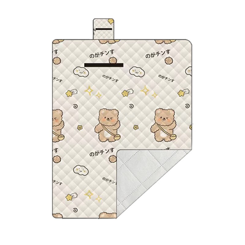 凯速（KANSOON） 便携野餐垫 F18 200*150cm 白底小熊 单位：张