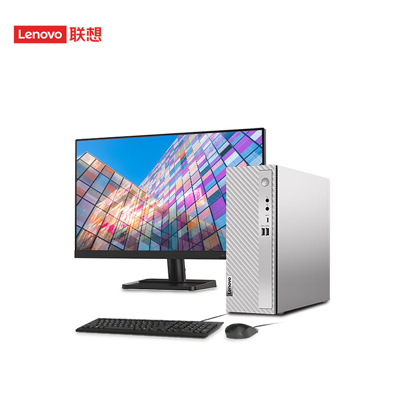 联想（Lenovo）台式电脑 天逸510S i3-13100/16G/512G SSD/Win11/23英寸 单位：台