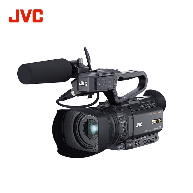 杰伟世(JVC) 背照式CMOS 数码摄像机 GY-HM258EC 1240万像素 黑色 单位：台