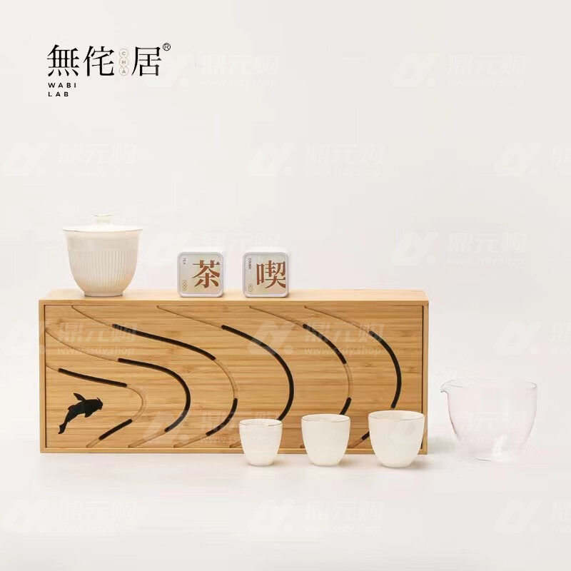 無侘居 知竹 茶礼套装 HL-474F 白色 单位：套