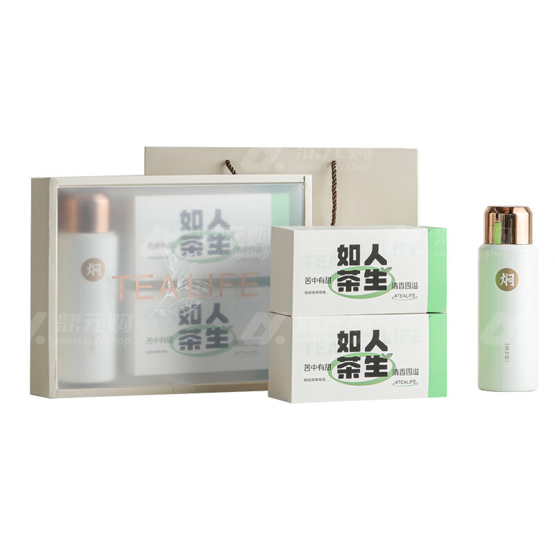 無侘居 人生如茶 焖茶杯 白茶礼盒装 HL-WGRSRC01 颜色随机 单位：盒