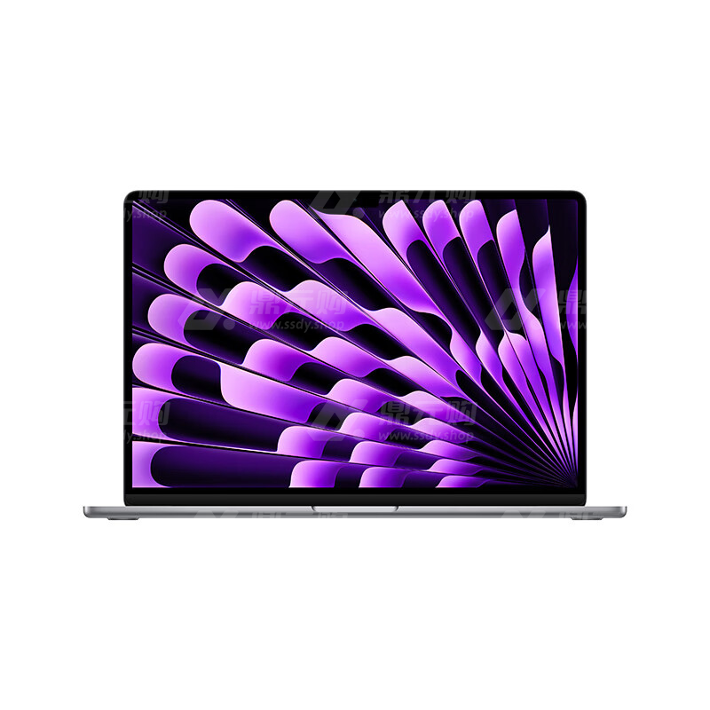 Apple/苹果2024MacBookAirM (8+10核)16G+256G笔记本电脑 Z1B60016P 13.6英寸 深空灰 单位：台