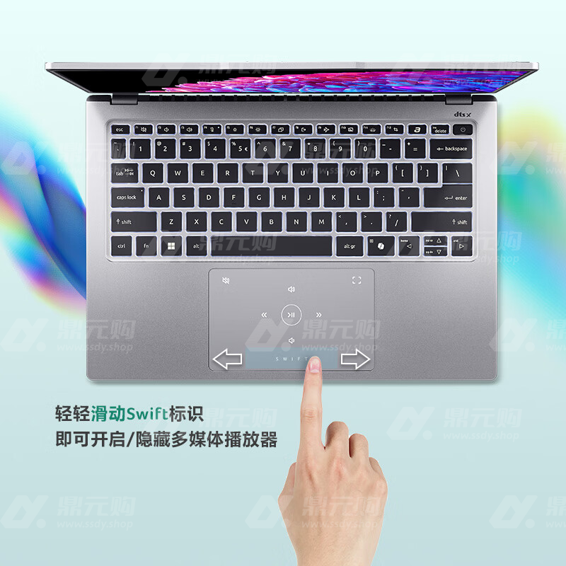 宏碁（acer）AI智慧轻薄本(酷睿Ultra5-125H 32G 1T 2.8K OLED银)笔记本电脑商务办公Evo版 非凡Go 14英寸 单位：台