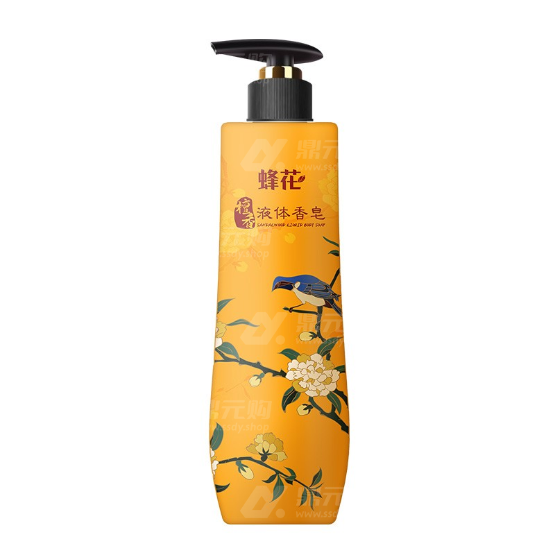 蜂花 沐浴皂液 檀香 500g 单位：瓶