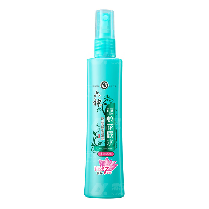 六神 喷雲驱蚊花露水 冰莲香型 180ml 单位：瓶